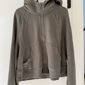 lululemon oversized full-zip scuba hoodie